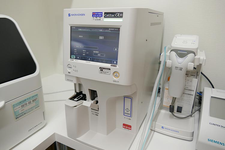 迅速血算測定器MEK-1303セルタックα+